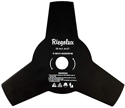 Riegolux 107645 Disque Débroussailleuse 3 Bras 230 x 25 x 1,4 m
