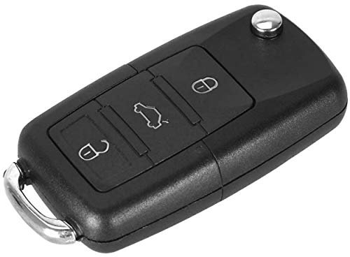 Energy01 3 Tasten Schlüsselgehäuse kompatibel mit VW MK4 Bora Golf 4 5 6 Passat Polo Bora Touran