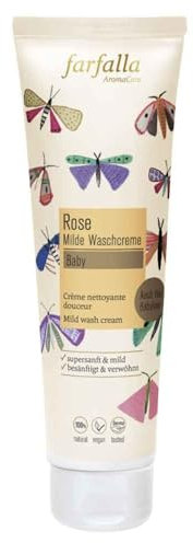 Farfalla Baby Milde Waschcreme Rose 145ml - besondere Pflege für besondere Haut
