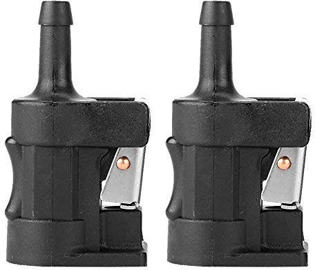 Kraftstoffleitungsanschluss für Schiffsmotoren 6 mm Außenbordmotorseite Kraftstoffleitung Kraftstoffschlauch Leitung Anschluss Motoranschluss Stecker Adapter Passend für Außenbordmotoren