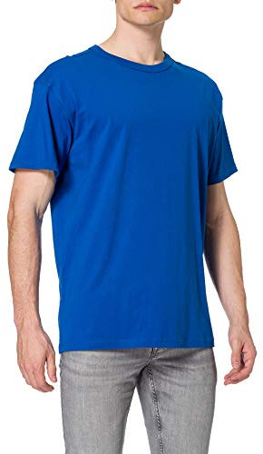 Urban Classics Homme Thé Surdimensionné T shirt, Bleu Sportif., 4XL EU