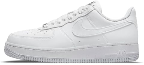 Nike DC9486-101 Nike Air Force 1 '07 Next Nature Mujer White/White-Black-Metallic Silver EU 42.5