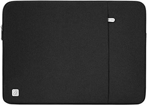NIDOO 10 Zoll Laptop Sleeve Hülle Schutzhülle Tasche für 10,2 iPad / 10,5 11 iPad Pro / 10,5 10,9 iPad Air/10,5 Surface Go 4/10,5 Galaxy Tab A8 / 11 Galaxy Tab S8 / MatePad Tablet, Schwarz