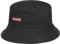 LEVIS FOOTWEAR AND ACCESSORIES Herren & Unisex Baby TAB Logo Bucket Hat, Regular Black, M