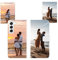 Sunrive Coque personnalisée Compatible avec Samsung Galaxy S22 5G, Personnalisable avec Votre Propre Image,Photo,Texte,DIY Leather Housse Étui PU Cuir + Tour de Cou Telephone Universelle