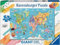 Ravensburger - World Map Puzzle 125 Giant Floor Collection, 125 Pieces, Recommended Age 6+ Years
