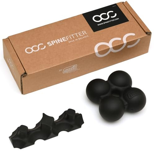 SPINEFITTER by SISSEL® Extension Kit | Verlängerung um 12 cm | Ideal für Reisen & Büro | Faszienlockerung & Wirbelsäulenmobilisation | Max. 150 kg Nutzergewicht | Inkl. Connector & Anleitung