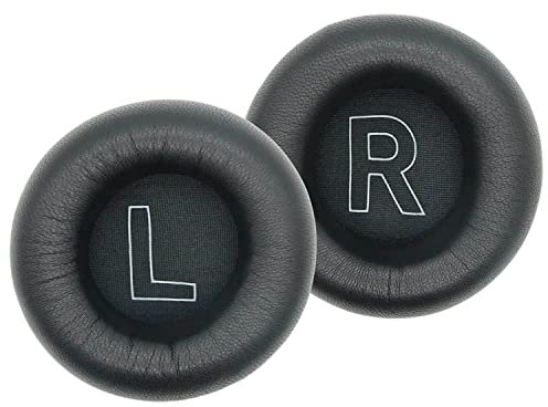 H7 Earpads Replacement Ear Cushion Sheepskin Protein Leather Memory Foam Ear Pads Compatible with Bang & Olufsen B&O Beoplay H9i H9 H7 Headphones (NOT FIT B&O H9 3rd Gen) (Black)