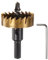 sourcing map Hole Saw 40mm (1-19/32) M35 HSS (High Speed Steel) Titanium Coated Drill Bit Cutter Opener for Stainless Steel Aluminum Alloy Metal Wood Plastic