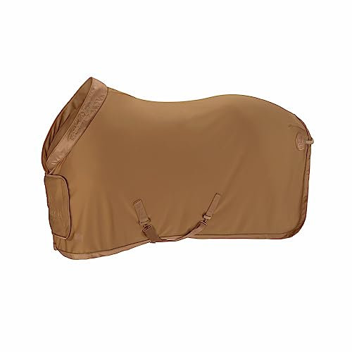Eskadron Abschwitzdecke Pferdedecke Platinum Softshell Air in Cognac, Farbe:Cognac, Größe:L