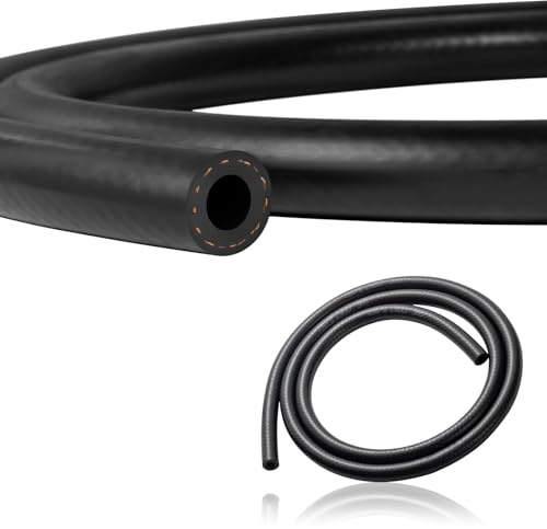 Tuyau De Carburant De Diamètre Intérieur 8mm, Tuyau De Carburant En Caoutchouc Nbr De 1,5m, SAE J30R7 300PSI Par WIVIE