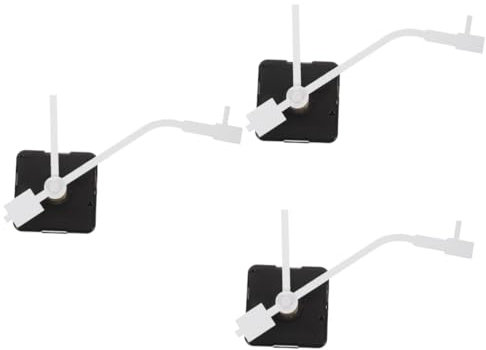 Housoutil 3 Sets Stumm Uhr Kit Wanduhr Mechanismus Teile Uhr Bewegung Ersatz Hohe Präzision