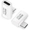 AIYEEN USB C Adapter 40 Gbit/s, USB C Stecker auf Buchse Adapter 90 Grad rechtwinklig USB C 4.0 Typ C Datenübertragungsanschluss kompatibel mit iPhone 15, Samsung, MacBook (Mix)