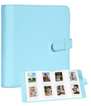 288 Taschen quadratisches Fotoalbum für Fujifilm Instax Square SQ40/SQ1/SQ6/SQ10/SQ20/SP-3 Kamera (blau)