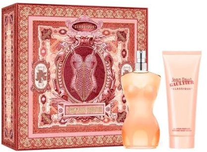 Jean Paul Gaultier Classique Eau de Toilette Geschenkset Frühling 2025 (enthält 50 ml EDT und 75 ml Bodylotion)
