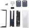 Misamo Rechargeable Battery Sets Main Board and Case PD Fast Charging Mobile Power Bulk Rechargeable 18650 Li Ion Battery, Easy to Use Gray