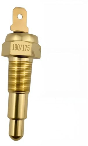 Thermostat Fan Switch, 190'F On - 175'F Off, Automotive Engine Electric Radiator Cooling Fan Temperature Switches Sensor 1/8 NPT