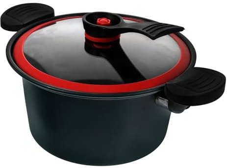 MOLUCKFU -druck-schmortopf Noch Schnellkochtopf Antihaft-emaille-topf Für Die Suppenzubereitung in Der Küche