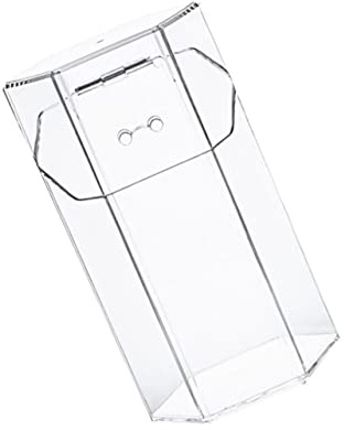 Gatuida Acrylic Makeup Brush Bucket for Cosmetics Storage Multi-function Bucket Flip Lid for Jewelry and Toiletries Holder