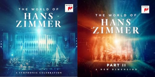 The World Of Hanns Zimmer Part I and II - A Symphonic Celebration and A New Dimension -Hans Zimmer Greatest Hits Album Bundling