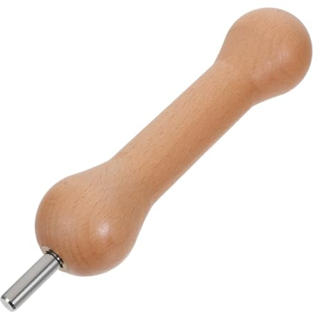 SHINEOFI Avvolgicavo in Legno Gruppo di Tensione Avvolgitore della Bobina Avvolgitore di Filato Manuale per Cucire Strumento di Trazione per Tintura Nodi