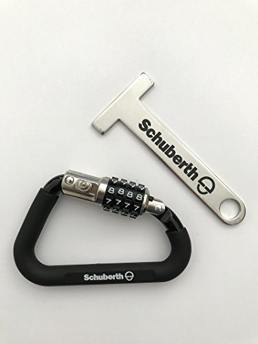 Château Schuberth Casque Casque etlok Clé sans code Cadenas