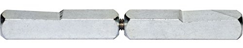 Drückerstift geteilt 78430,LI 45 x LA 65 mm, VK 9 mm, Stahl verzinkt