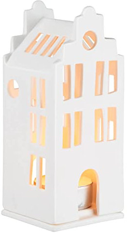 Räder Design - ZUHAUSE Mini Lichthaus Grachtenhaus 6 x 6 x 13,5 cm