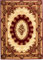 Carpeto Teppich Orientteppich Rot 250 x 300 cm Ornamente Konturenschnitt Muster Iskander Kollektion