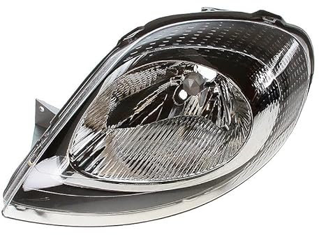BESTPRICE 1x Hauptscheinwerfer vorne links H4 Frontscheinwerfer ohne Stellmotor, Kompatibel mit NISSAN PRIMASTAR (X83), OPEL VIVARO A (X83), RENAULT TRAFIC II (JL) (FL) (EL)