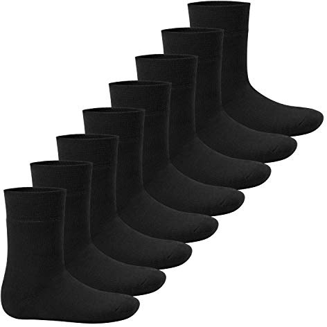 Footstar Kinder THERMO Wintersocken (8 Paar) Everyday! Warme Vollfrottee Socken für Mädchen und Jungen
