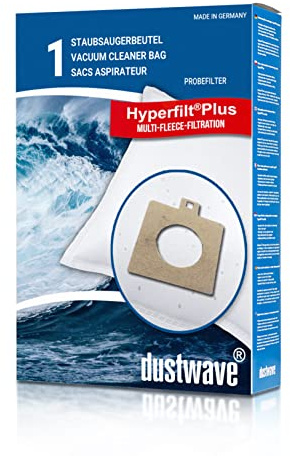 Dustwave® 1 Staubsaugerbeutel für AEG Smart 450 - hocheffizient mit Hygieneverschluss - Made in Germany