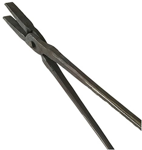Tenaza de forja 500 mm de longitud Tenaza de forja Pinzas de herrero compensadas para forja de herrero puede ser ingeniero herrero calentado
