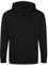 AWDis Just Hoods JH050 Unisex Zoodie - Deep Black - XL