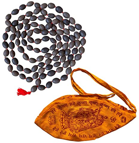 NAISHA Original Gaumukhi Japa Mala Bag Bead Mala/Necklace,Handmade Religious Japa/Meditation Mala/Vashikaran Attraction and Devi Siddhi 108 beads