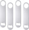 4 PCS Apribottiglie birra, chiave bar per barista, semplice ed efficace apribottiglie birra piatto