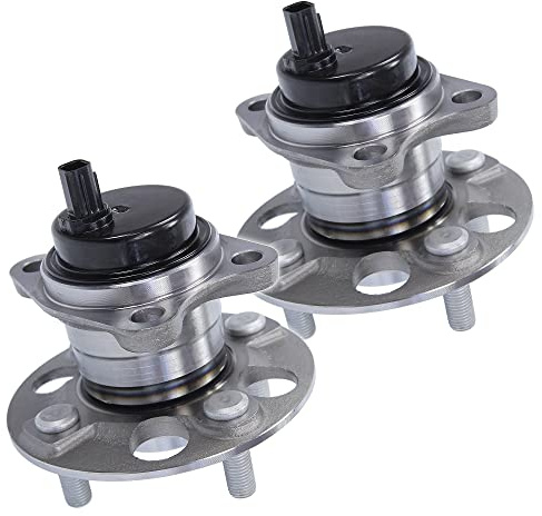 ATEC Germany 2x Radnabe hinten Radlager Radlagersatz mit ABS-Sensor, | Kompatibel mit: DAIHATSU CHARADE VIII, TOYOTA YARIS, YARIS
