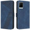 OKZone Kompatibel mit Vivo Y21 2021/Y33S/Y21S Hülle, PU Leder Handyhülle Tasche Wallet Schutzhülle Vivo Y21 2021/Y33S/Y21S, Flip Cover Klappbar Brieftasche Etui mit Magnet TPU Lederhülle (Blau)