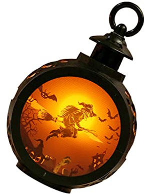 Garneck Kürbislaterne Türkischer Lampenschirm Herbstdeko Halloween-partydekoration Herbstliche Laternendekoration Led-nachtlicht Halloween-kürbislampe Kind Glas Hängende Laterne Plastik