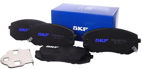 SKF Scheibenbremse Bremsbelag VKBP 80267 A-4er Set - Position Vorderachse Höhe 77 mm Länge 170 mm Breite 81 mm Dicke 17,6 mm - OE Qualität | Kompatibel mit: HYUNDAI i40 I, i40 I CW, ix35, ix35 Van, KIA OPTIMA, OPTIMA Sportswagon, SPORTAGE III