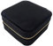 Black Small Travel Jewelry Box - Portable Leather Mini Boxes for Rings Earrings Necklace Bracelets 4, 47BK