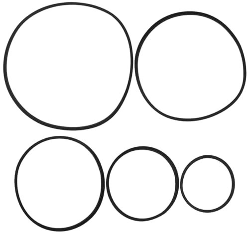 FOMIYES Anneaux De Plantes Flottantes pour Aquarium 5 Pièces Anneau d'alimentation pour Poissons Cercle d'alimentation Flottant en Eva De 80 À 200 Mm pour Réservoir De Tortue D'étang