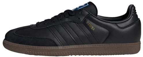 adidas Samba Classic - Zapatos de fútbol para hombre, Core Black/Gum, 7.5