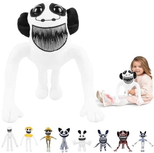 Hengrongshen Zoo-nomaly Plush, 28 cm Peluche, 2024 Neue Horror Game Plush Cushion für Jungen, Mädchen, Erwachsene, Halloween Geburtstag, Anomalie-Stoffpuppe (AFFE)