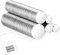 BieMian Neodym Magnete Extra Stark, Kleine Runde Magnete, 4 Größen: 5 x 3 mm, 6 x 3 mm, 8 x 2 mm, 10 x 2 mm, Silber, 80 Stück