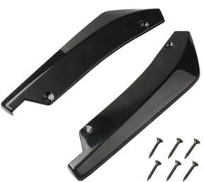 JJQFLB Auto Heckspoiler für Audi A4 B9 Allroad A4 B6 8E Avant A4 B7 8E Avant A4 B8 8K, Auto Hecklippe Heckstoßstange Diffusor Splitter Lippe, Heckspoiler Heckstoßstangenschutz