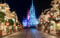 Learning Toy 3D Puzzle 2000 Pieces City Park Street California USA Disneyland Anaheim 70x100CM