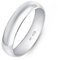 Amberta Massiver 925 Sterling Silber Ehering Mann | 5 6 8 mm Silber Poliert Daumenring Komfort Passform Bandring Herren: 5 mm - Größe 65