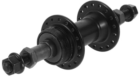 SOPOTUTU Moyeu VTT à Boulonner Durabilité Renforcée Montage Sécurisé sans Démontage Rapide pour Roues de Vélo Tout-Terrain