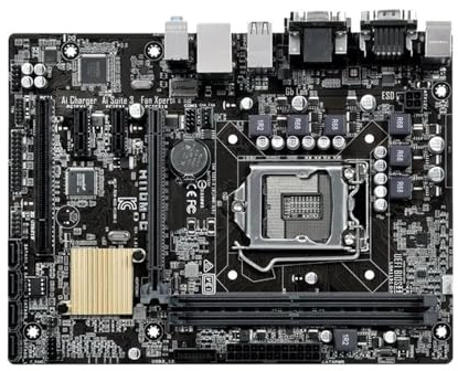 Scheda madre Fit For ASUS H110M-C LGA 1151 Supporto della scheda madre CPU I5 6500 che utilizza il chipset Intel H110 DDR4 e 8Gx2 PCI-E 3.0 USB3. MicroATX